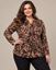 Immagine di STYLISH LEOPARD PRINT BLOUSE IN COMFORTABLE STRETCH FABRIC